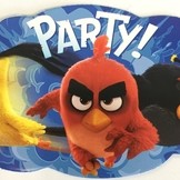 Angry Birds Movie pozvánky na party 8ks